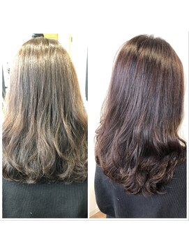 ランガリ ヘアアンドスパ(Rangali Hair&Spa) ラベンダーアッシュ【オッジィオットトリートメント】