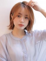 アグ ヘアー ピース 浜松高丘店(Agu hair peace) 《Agu hair》柔らかフォルムの韓国ゆるボブ