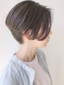 モリオフロムロンドン 原宿本店(morio from London) 【モリオ原宿】ハンサムショート前髪なしナチュラルハイライト