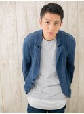 男前サイドパートオシャレバーバースタイルb