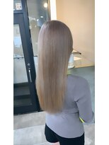 ラフ 難波店(LAFF)&nbsp;#黒髪#ボブルフ#ネビージュ#小顔#ワンレン