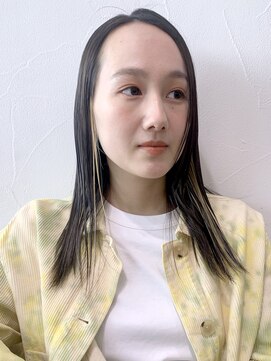 アイティーバイアルバム 八王子店(IT by ALBUM) ナチュラルストレート_ショコラベージュボブルフ_8569