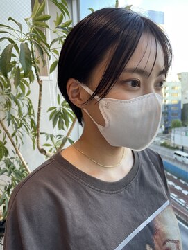 グーフィートーキョー 銀座(Goofy Tokyo) 耳掛けスッキリコンパクトショート/シースルーバング