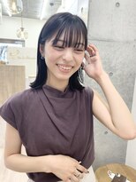 エフバイラブランシュ 大宮東口店(ef by La Blanche)&nbsp;ナチュラルクール外ハネスタイル/大宮/髪質改善/韓国／韓国ヘア