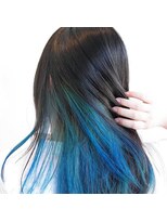 サロン マーニ(salon m ni)&nbsp;インナーブルー×ネイビーブラック