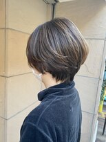 ゼンコー キチジョウジ シェール(ZENKO KICHIJOJI chere) 白髪ぼかしハイライト/ベージュブラウン/ショート/吉祥寺