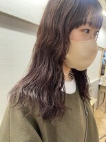 インビテーション(invitation)&nbsp;ロングパーマ・カシスブラウン・レッドブラウン