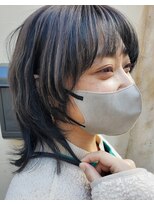 サーティーン(THIRTEEN)&nbsp;楽しむHUEカラー☆アンブレラカラー☆逆インナー☆【30代】