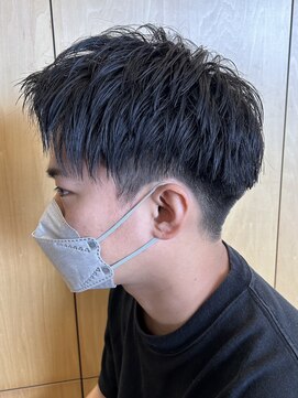 ニアウ 伊勢崎連取店(Niau) メンズマッシュパーマツイストスパイラルパーマ波巻きパーマ