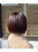 コンパクトミニボブ　バイオレットピンク