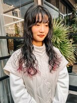 ヴヴ(Bub)&nbsp;perm style/ニュアンスパーマ　裾カラー　垢抜け感