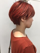 キジ(KIJI)&nbsp;［ブリーチ２回］オレンジヘア