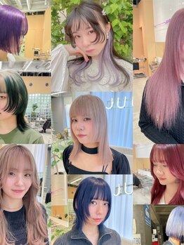 ユーリ(JUURI)の写真/≪最新トレンドを先取りしたい方必見◎≫ 明るいカラーをダメージレスに叶えるなら是非一度【JUURI】へ♪