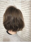 ショートボブ _パーマ