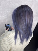 スキル 水戸(SKILL)&nbsp;ハイライト/ニュアンスカラー/ブルーパープルブラック