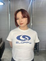 アルカナ 明治神宮前原宿(ARCANA)&nbsp;レッドカラー/ワインレッド//顔まわりレイヤー