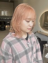 ソル 栄矢場町(SOL)&nbsp;オレンジベージュ/オレンジカラー/名古屋美容院