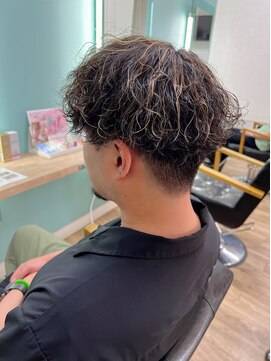 カトレア 海岸通り店 波巻きメッシュキャップハイライト