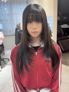 テトラ バイ ネオリーブ 横浜西口店(tetra by neolive) レイヤーカット シャギー ウルフカット ミディアム