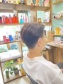 ユーミナリリー 船橋店(YuMina-Riry) ツーブロックスタイル|襟足刈りあげ