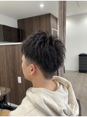 ツーブロ、メンズカジュアル