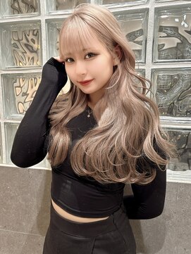 ロンド ジュルード 名古屋(Lond jeloud) ミルクティー×レイヤー巻きの可愛い透明感