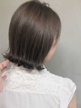 ジーナ 船橋(Zina) 髪質改善*マチルダボブアッシュカラー*美髪【Zina船橋】