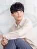 【★メンズパーマ★お洒落度UP♪】カット+デザインパーマ ￥8900