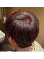 メンズレオ(Men’s LEO)&nbsp;ブリーチ無しレッドカラー