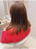 大人かわいい☆デジタルパーマと縮毛矯正でナチュラルな印象へ♪