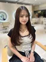 エヌ 大阪梅田店(enu)&nbsp;【大阪梅田】ブラウンベージュ×韓国風レイヤー巻き