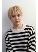 ハイトーン×ショートブリーチ髪大人可愛いショート20代30代40代