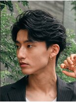 フィフス トウキョウ (fifth TOKYO) 渋谷緩めフェザーショートフェザーパーマメンズショート