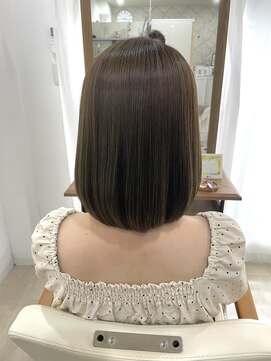 美髪専門サロン バイ マイル(美髪専門サロン by mile) 【髪質改善カラー】オリーブベージュ