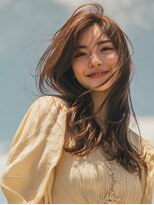 ヒマル 学芸大学(Himaru)&nbsp;ミディアムヘア/デザインカラー/フェイスフレーミング/学芸大学