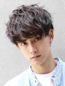 デプト(DEPT.) シャドウパーマメンズマッシュニュアンスパーマルーズパーマ眉毛