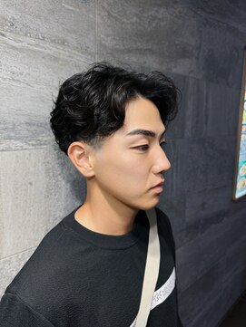 トニーアンドガイ 原宿店(TONI & GUY) ニュアンスパーマ×テーパーフェード