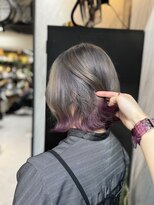 ヴァイス 渋谷店(VAICE)&nbsp;グレー/裾カラー/カシスピンク