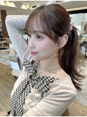 【坂本スタイル】レイヤーカット/髪質改善/縮毛矯正/20代/30代
