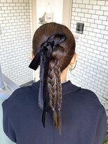 フェリーチェ(Felice)&nbsp;カチモリヘア ポニーテール お呼ばれヘア 参列ヘア イベントヘア