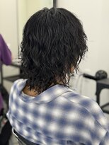 ソルバイジゼル(sol by gisele) メンズミディアムパーマ