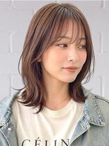 ウィールール 栄町店(WE RULE)&nbsp;レイヤーショートボブ小顔外ハネスタイルグレージュ