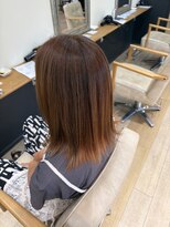 ケア アンド デザイン ココロ(care&design KOKORO)&nbsp;さりげなく映えるインナーオレンジカラー♪