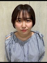 Tento- Academy大泉学園店【テント-アカデミー】&nbsp;【大泉学園】シースルーバング×丸みショートボブ
