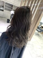 ユルム 深谷稲荷 白髪ぼかし/オリーブベージュ