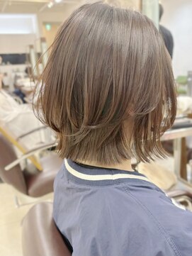 キアラ(Kchiara) ストレート質感の黄金比くびれボブ【福岡Kchiara奥野】