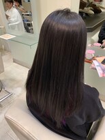 カイム ヘアー(Keim hair) ピンク＆パープル×インナーカラー/暗髪/透明感カラー/裾カラー