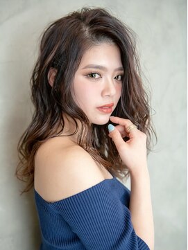 パコ(Paco) ☆かきあげバング☆無造作な大人シルキーウェーブ