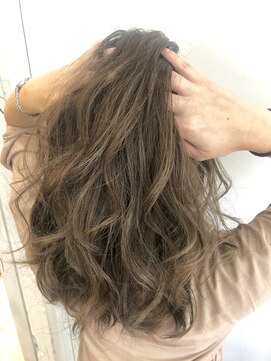 ヘアーワークス ヘルム 渋谷店(HAIR WORKS HELM) nansp☆スモーキーハイライト☆