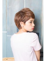 ニコ(NiCO)&nbsp;【NiCO 八戸】丸みショート 大人可愛い 耳かけ ナチュラルボブ♪